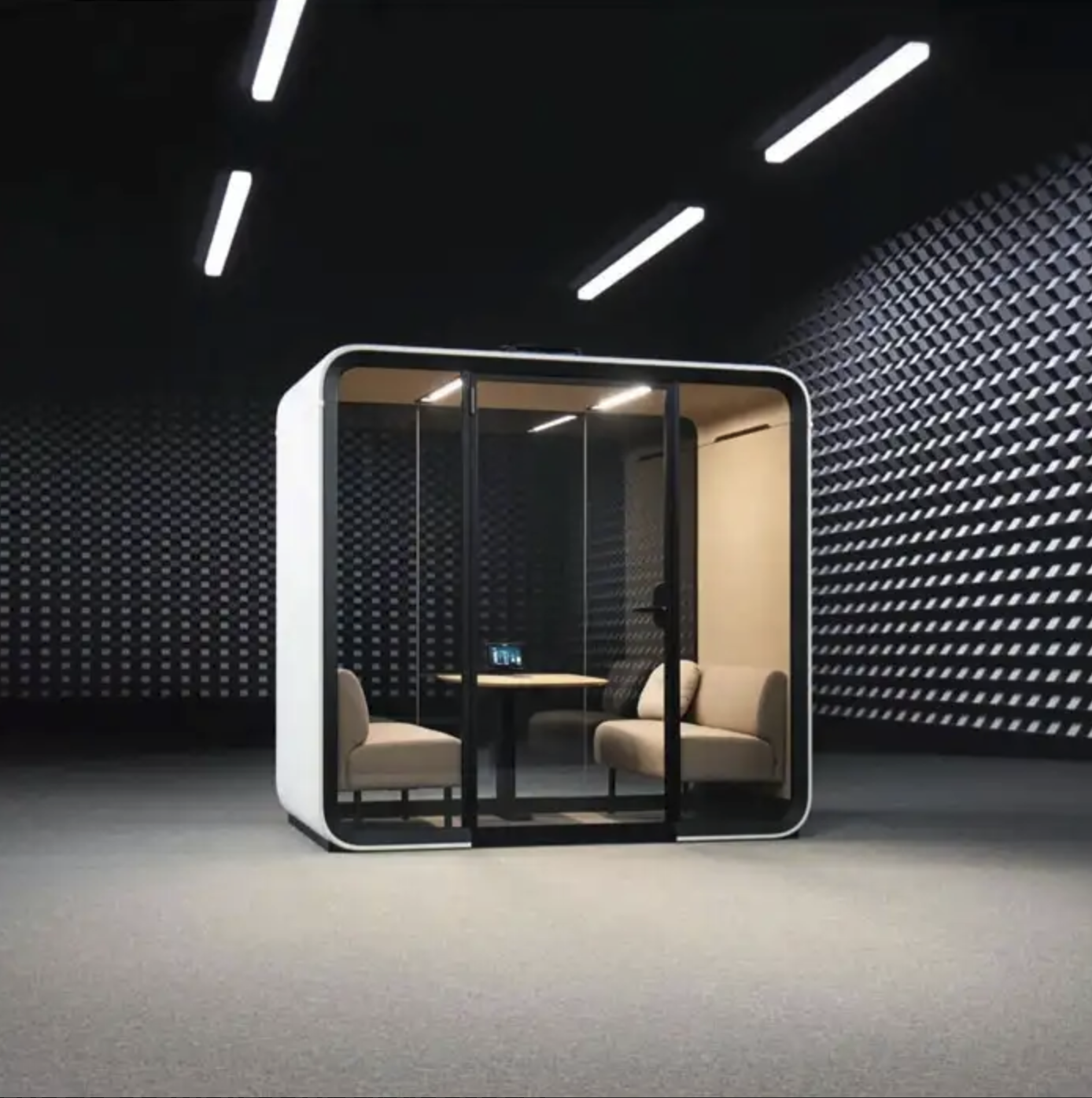 Meeting cabin in office